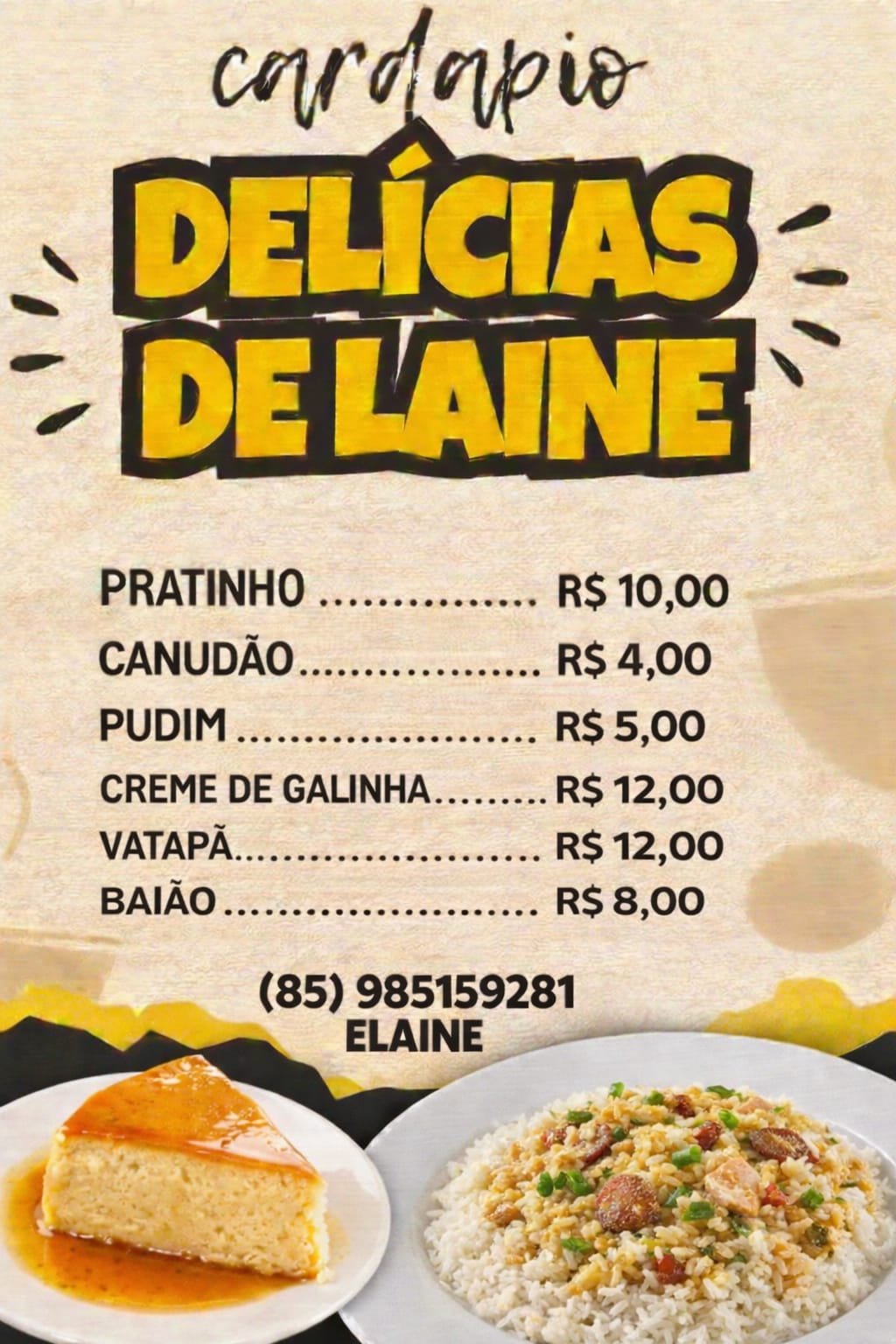 Cardapio